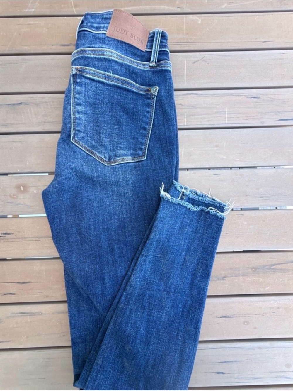 Judy Blue High-Rise Dark Blue Stretch Denim Jeans